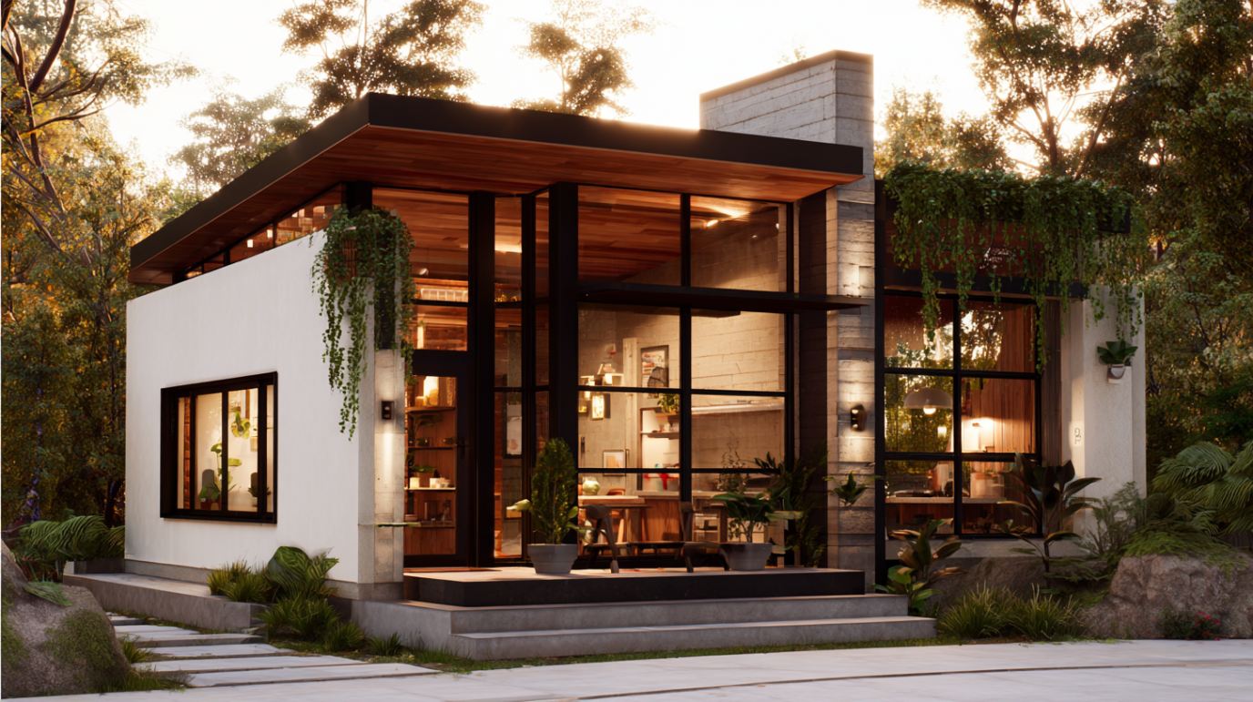 Moderna kuca u gradu